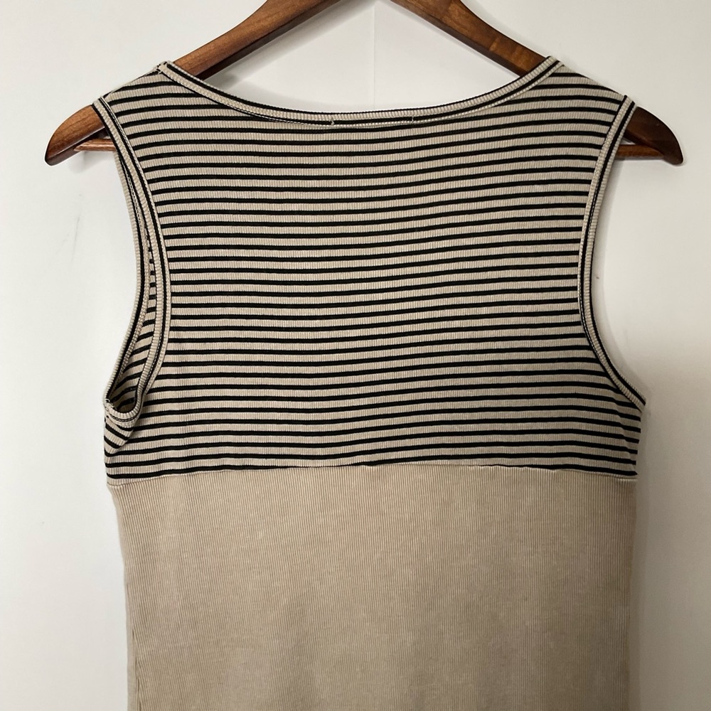 Voice of California Vocal Vintage Machine Easy Rider Studded Tan Tank Top Sz XL. - Picture 12 of 16